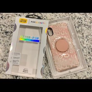 IPhone X/XS OtterBox POP Socket Case